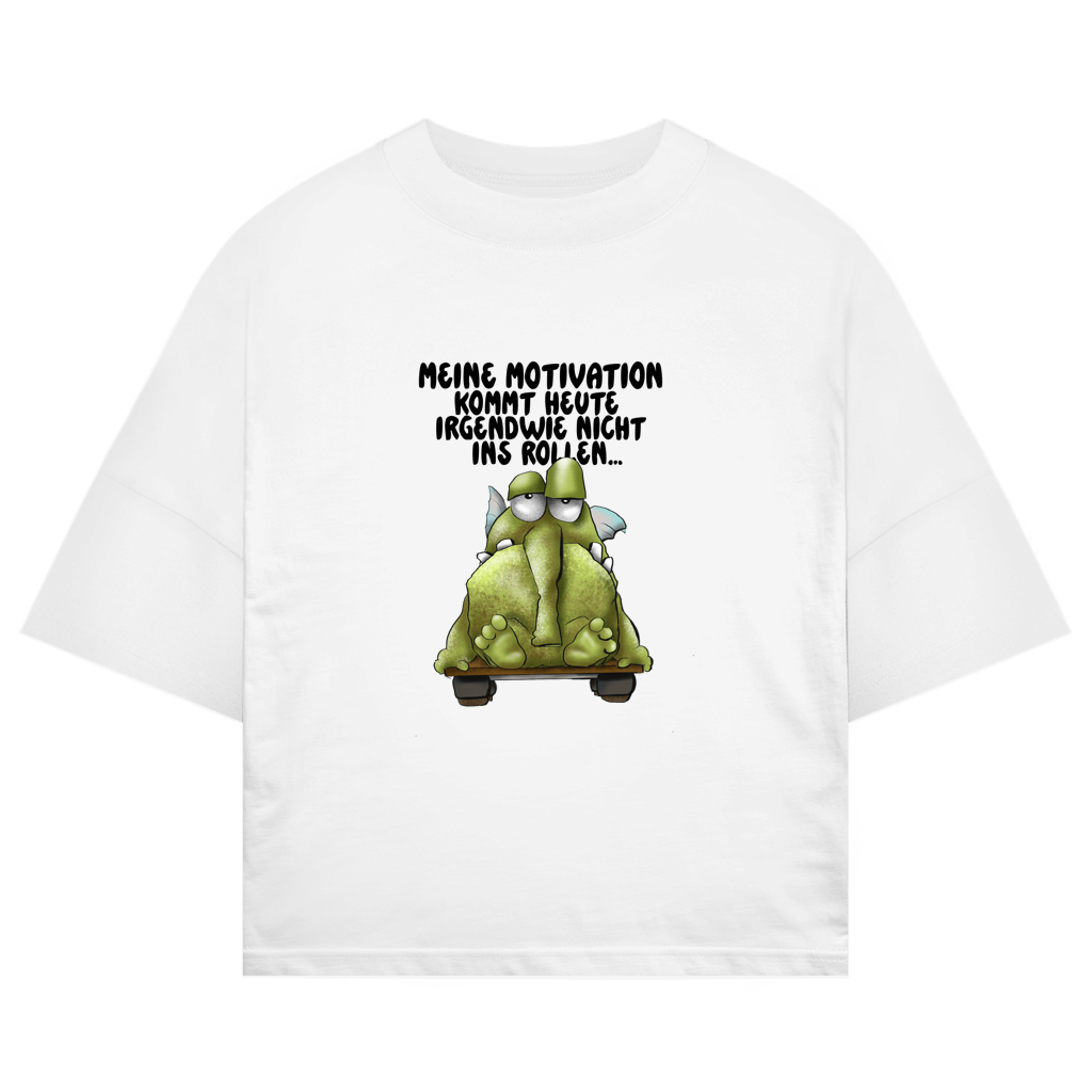 ST/ST Oversize T-Shirt Meine Motivation kommt heute irgendwie nicht... Design 2
