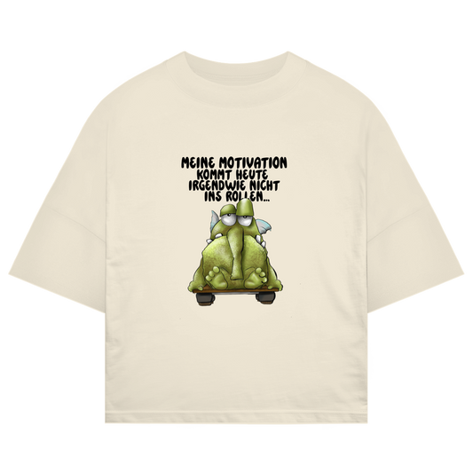 ST/ST Oversize T-Shirt Meine Motivation kommt heute irgendwie nicht... Design 2
