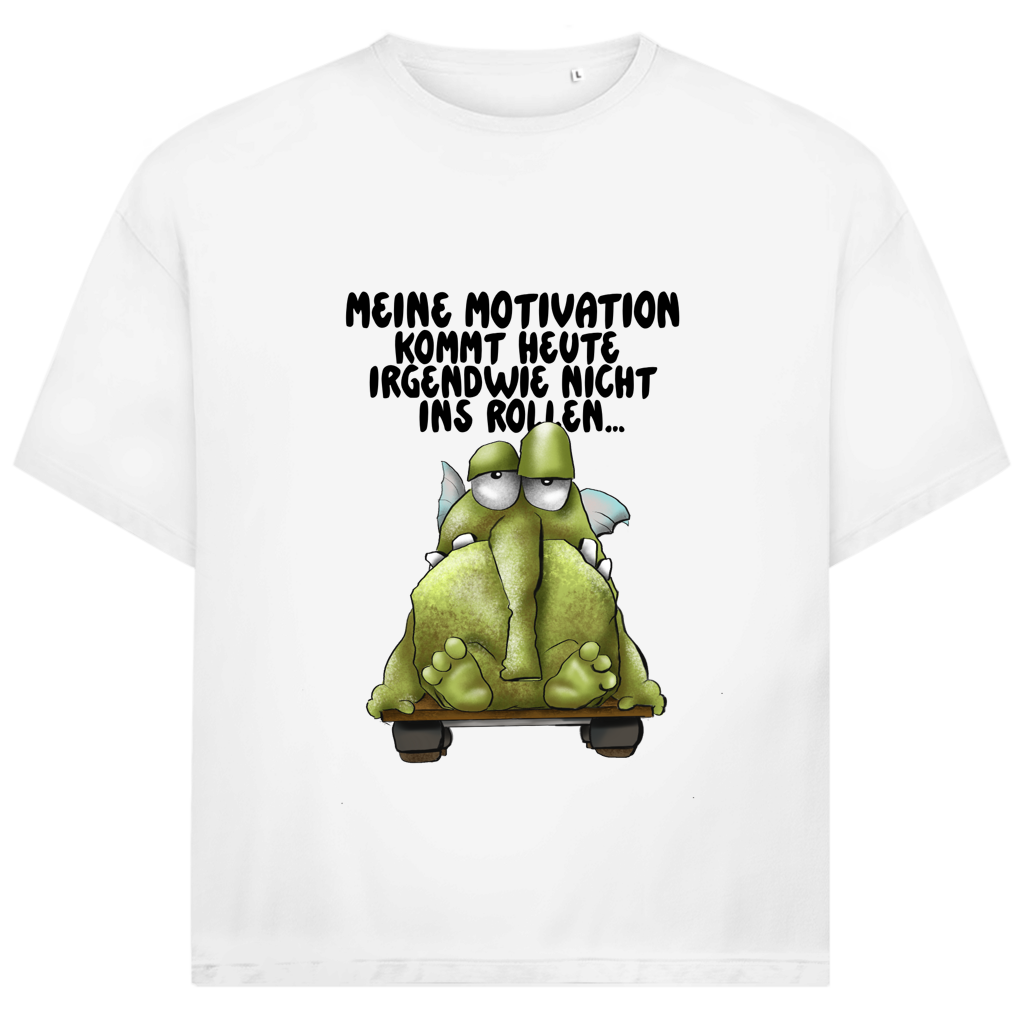 Jack and Jones Oversize T-Shirt Meine Motivation kommt heute irgendwie nicht... Design 2