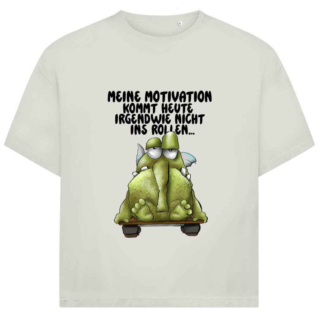 Jack and Jones Oversize T-Shirt Meine Motivation kommt heute irgendwie nicht... Design 2