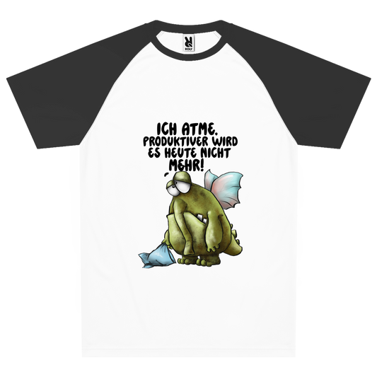 Team Trikot Ich atme. Produktiver wird es heute ... Design 2