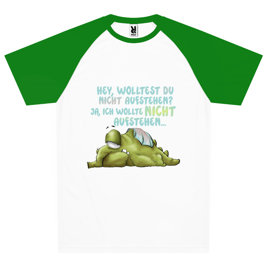 Team Trikot Hey, wolltest du nicht aufstehen? Design 1