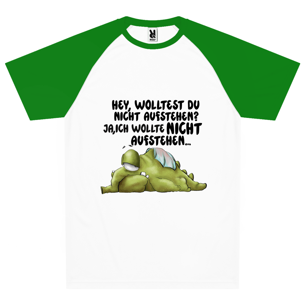 Team Trikot Hey, wolltest du nicht aufstehen? Deisgn 2