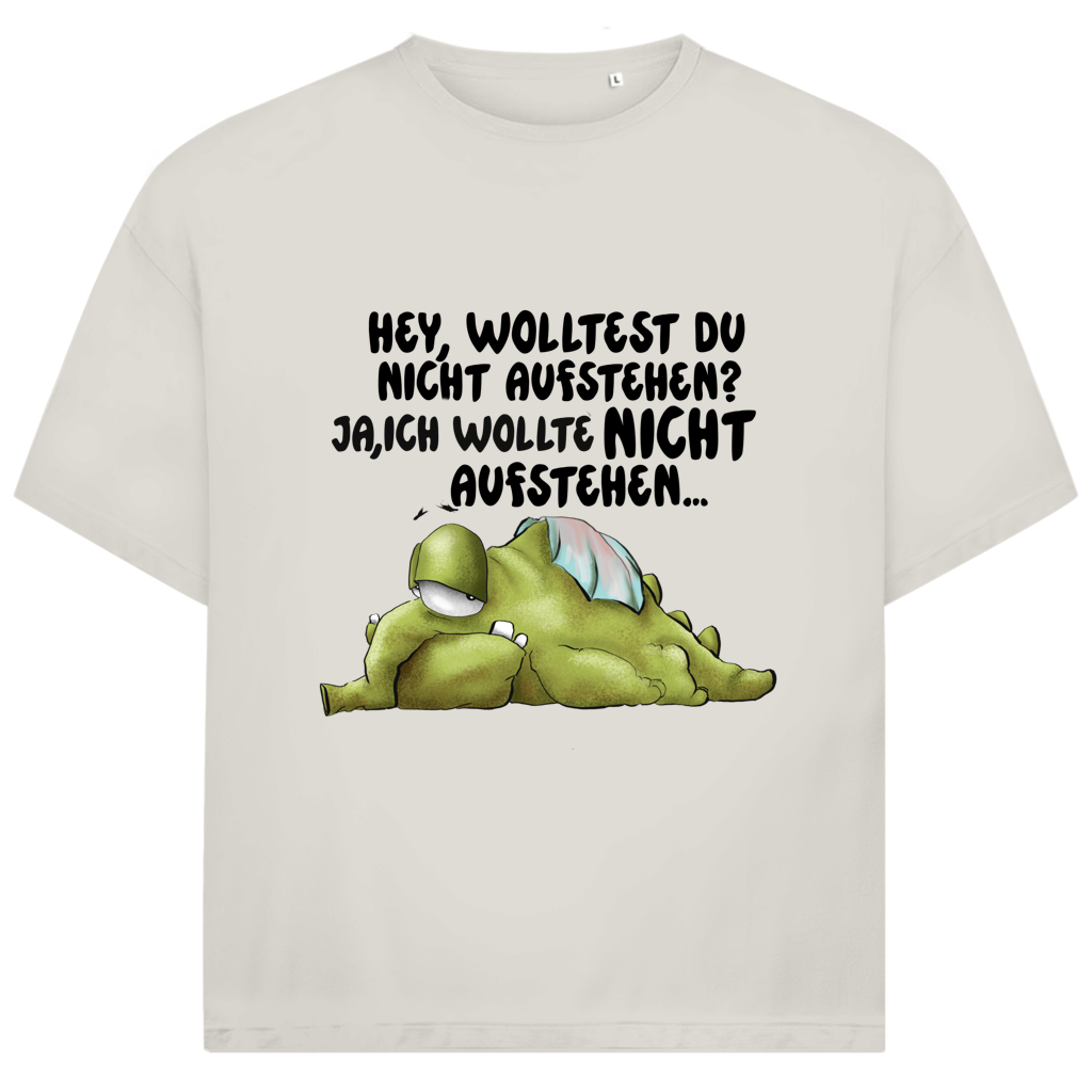 Jack and Jones Oversize T-Shirt Hey, wolltest du nicht aufstehen? Deisgn 2