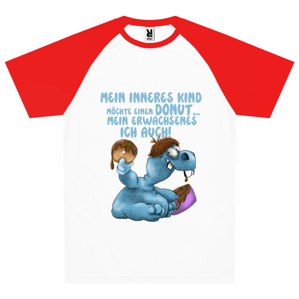 Team Trikot Mein inneres Kind möchte einen Donut... Design 1