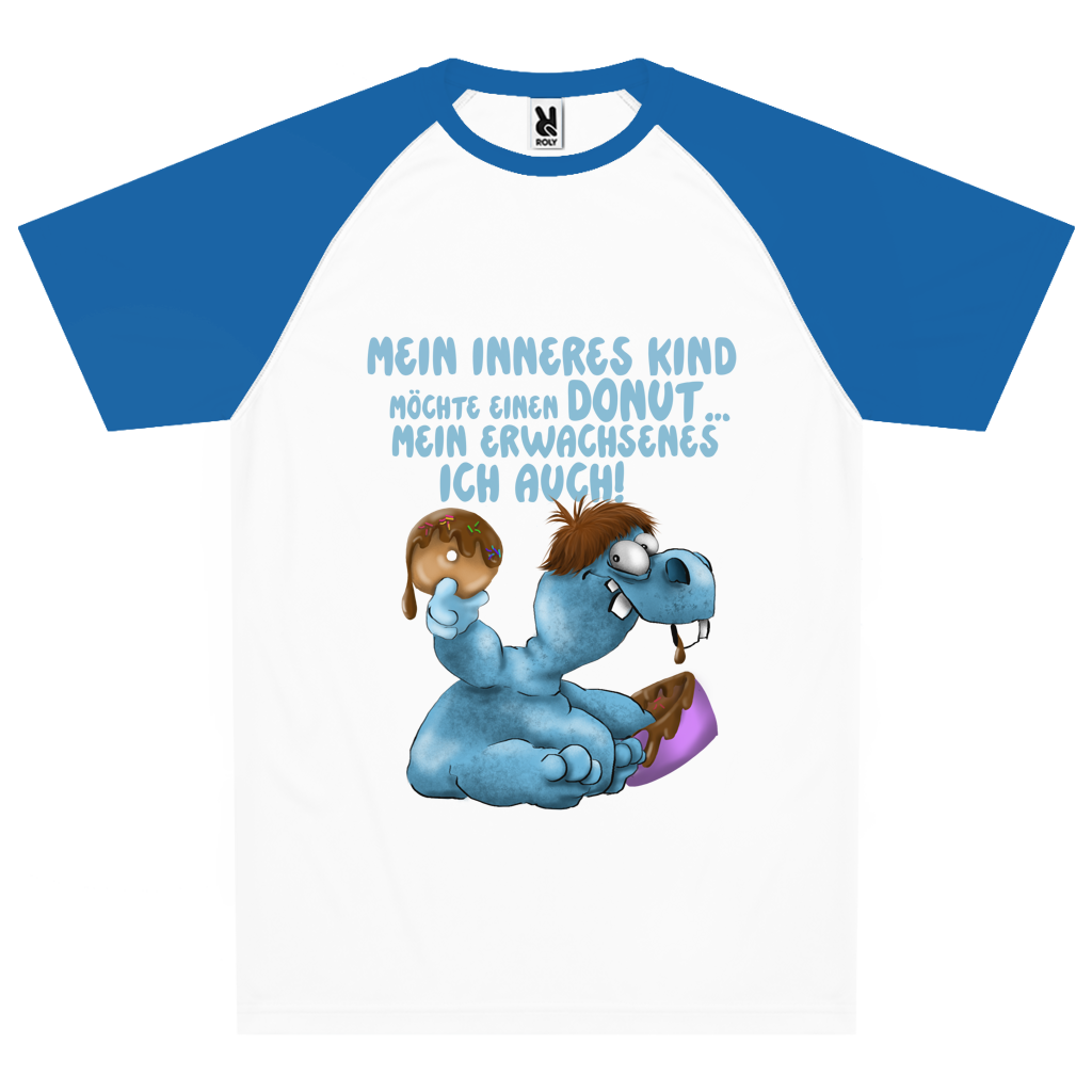 Team Trikot Mein inneres Kind möchte einen Donut... Design 1