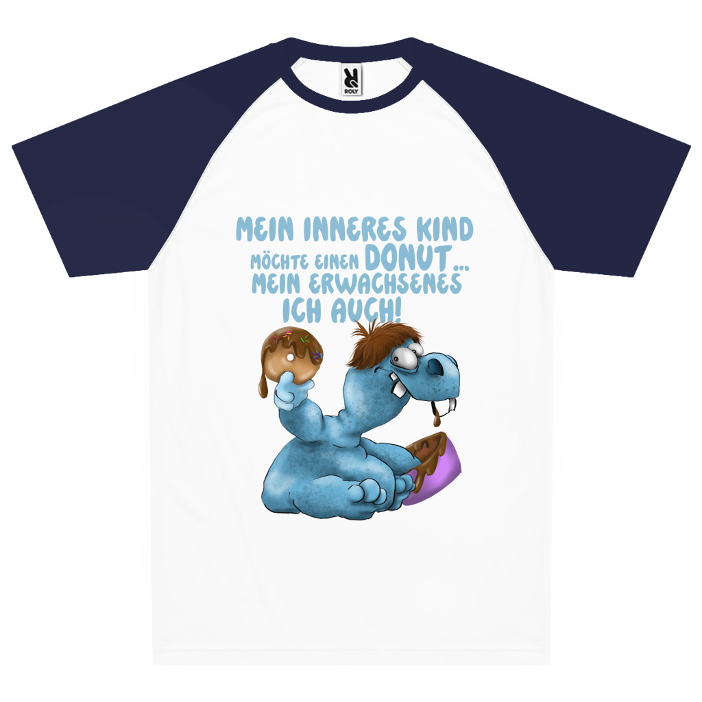 Team Trikot Mein inneres Kind möchte einen Donut... Design 1