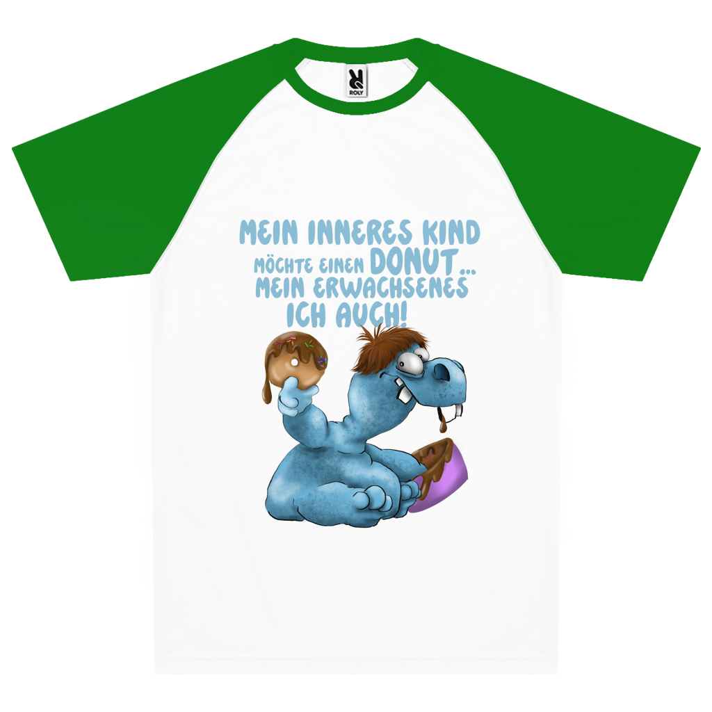 Team Trikot Mein inneres Kind möchte einen Donut... Design 1