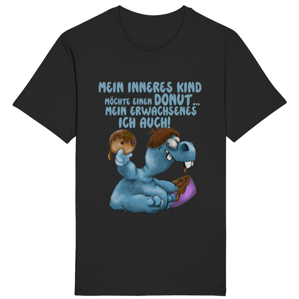 ST/ST Rocker T-Shirt Mein inneres Kind möchte einen Donut... Design 1