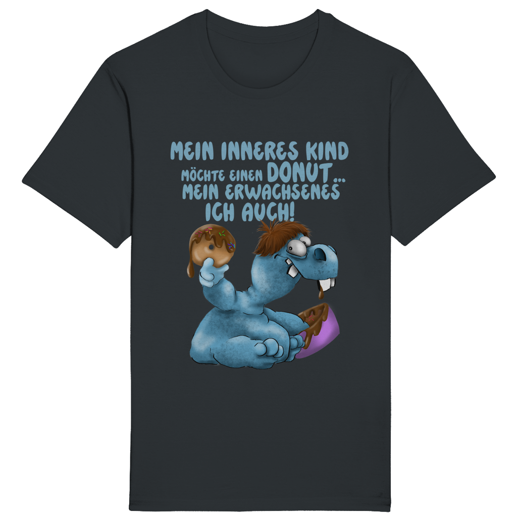ST/ST Rocker T-Shirt Mein inneres Kind möchte einen Donut... Design 1