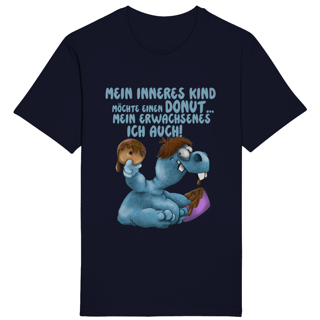 ST/ST Rocker T-Shirt Mein inneres Kind möchte einen Donut... Design 1