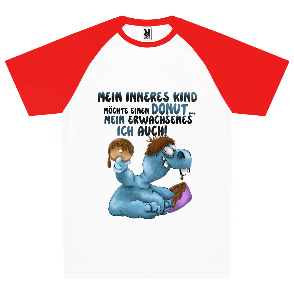 Team Trikot Mein inneres Kind möchte einen Donut... Design 2