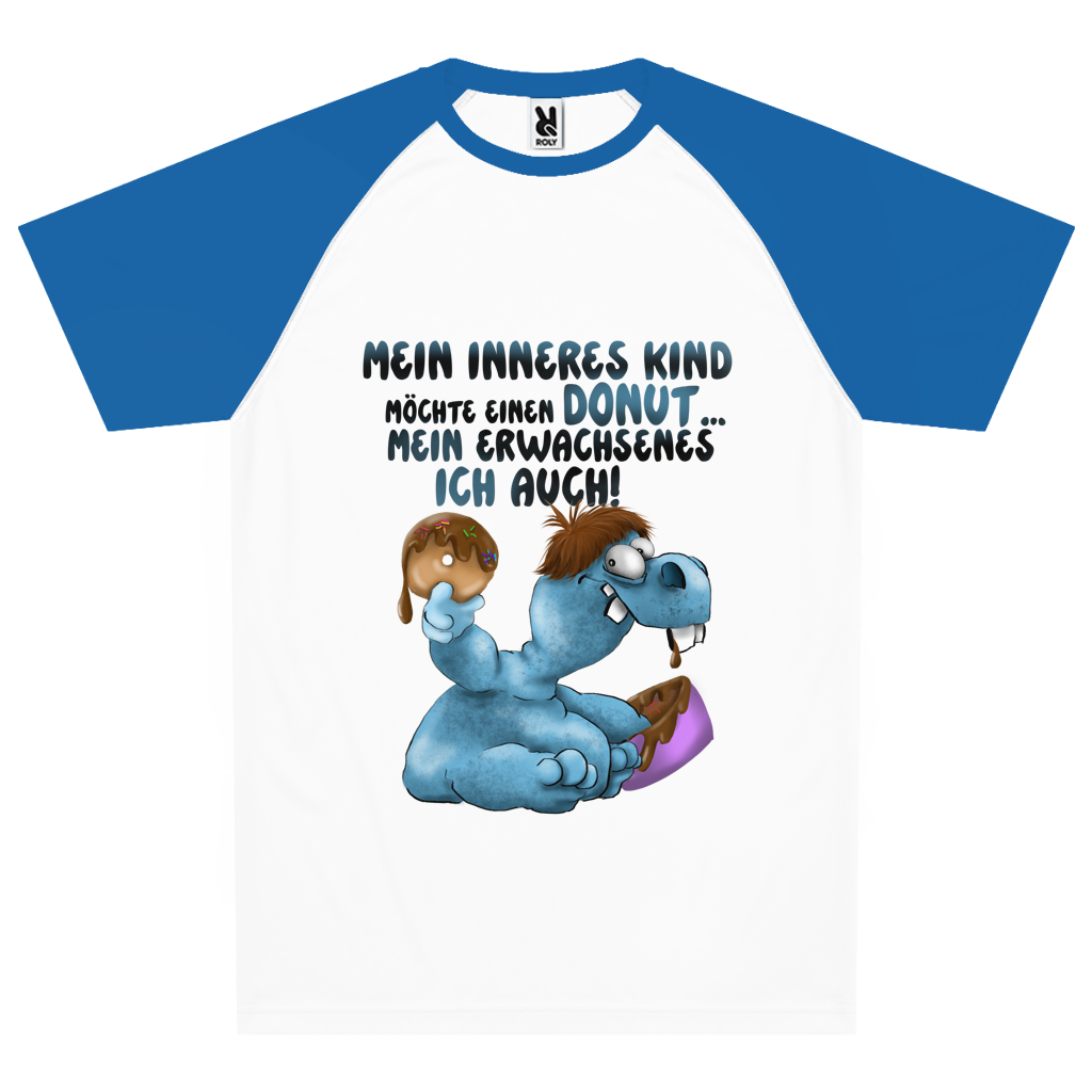 Team Trikot Mein inneres Kind möchte einen Donut... Design 2