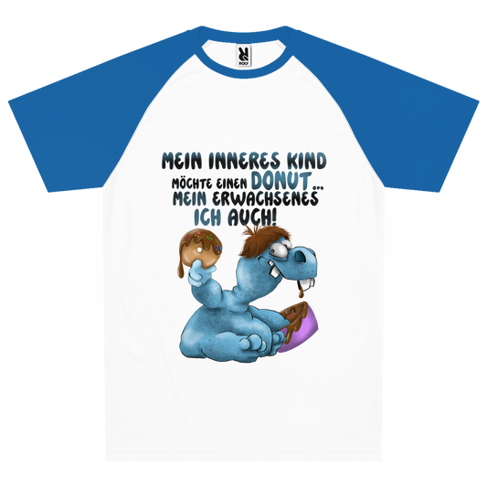 Team Trikot Mein inneres Kind möchte einen Donut... Design 2