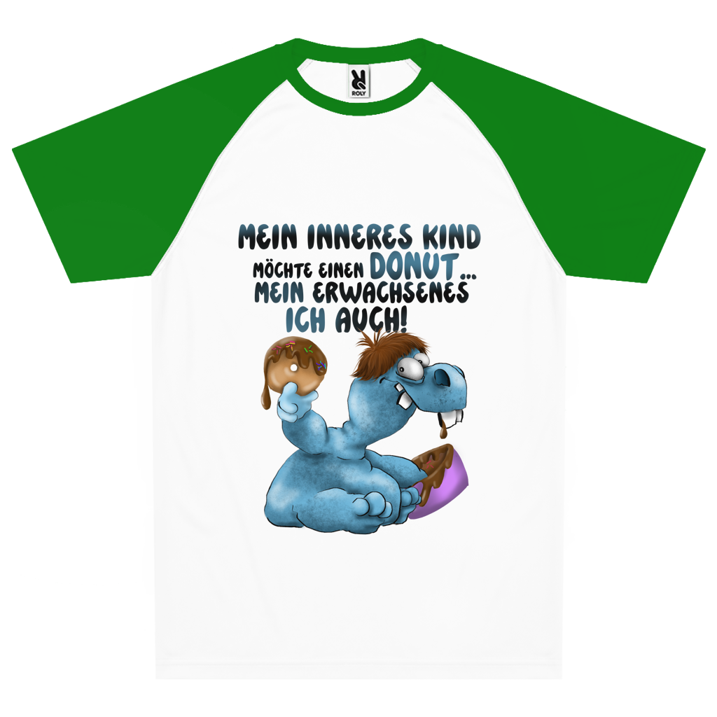 Team Trikot Mein inneres Kind möchte einen Donut... Design 2