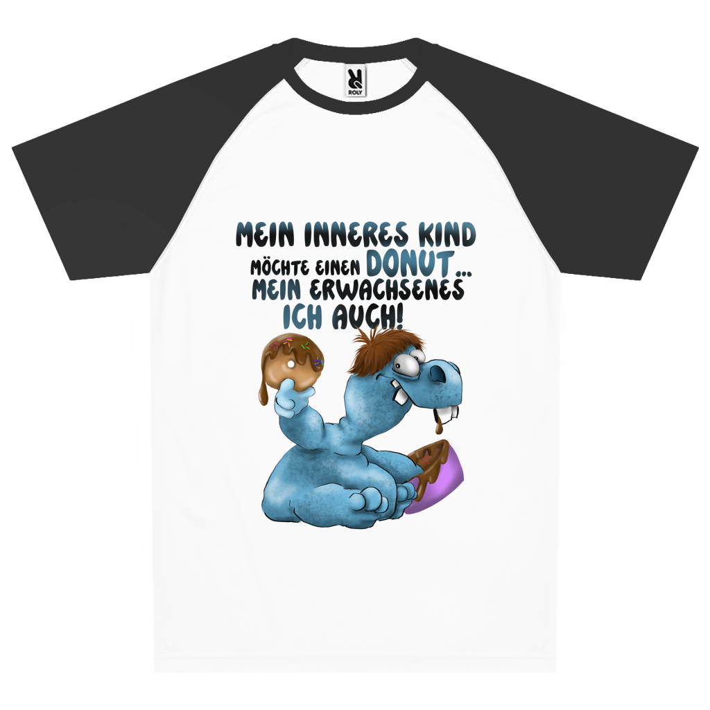 Team Trikot Mein inneres Kind möchte einen Donut... Design 2