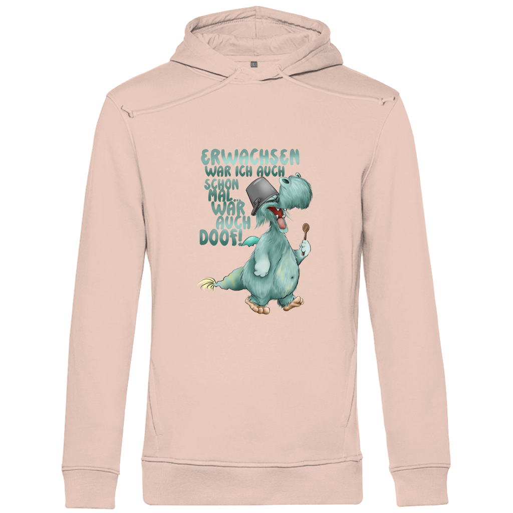 Herren Premium Bio Hoodie Erwachsen war ich auch schon mal... war auch doof