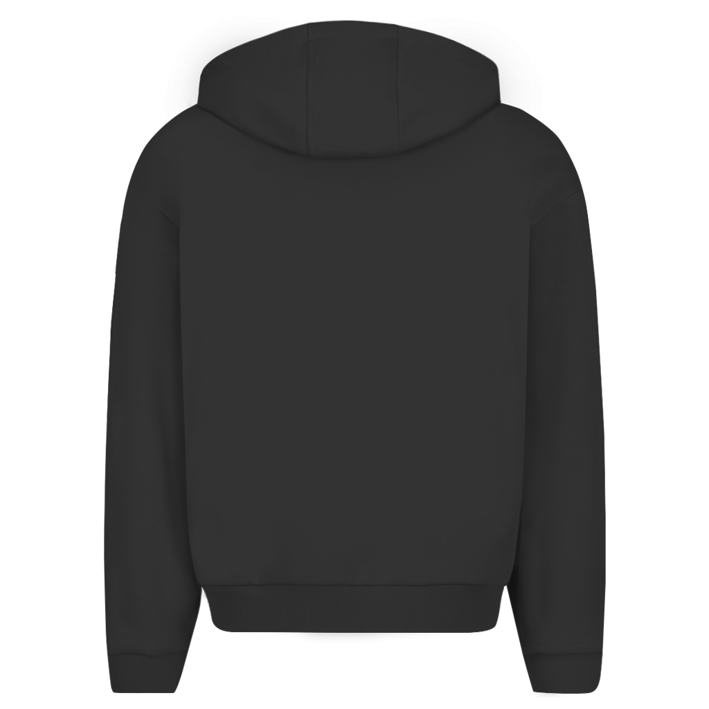 Herren Oversize Zipper Hoodie Erwachsen war ich auch schon mal... war auch doof