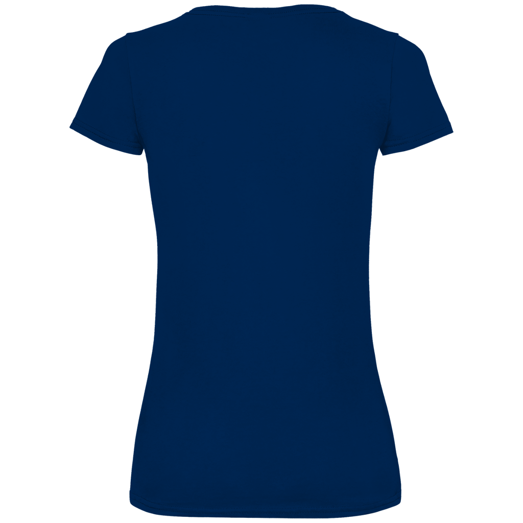 Damen Premium Bio V-Neck T-Shirt Erwachsen war ich auch schon mal... war auch doof