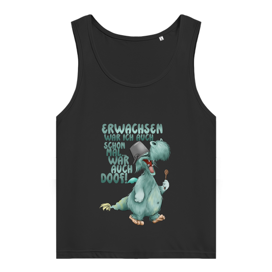 Damen Premium Organic Tank Top Erwachsen war ich auch schon mal... war auch doof