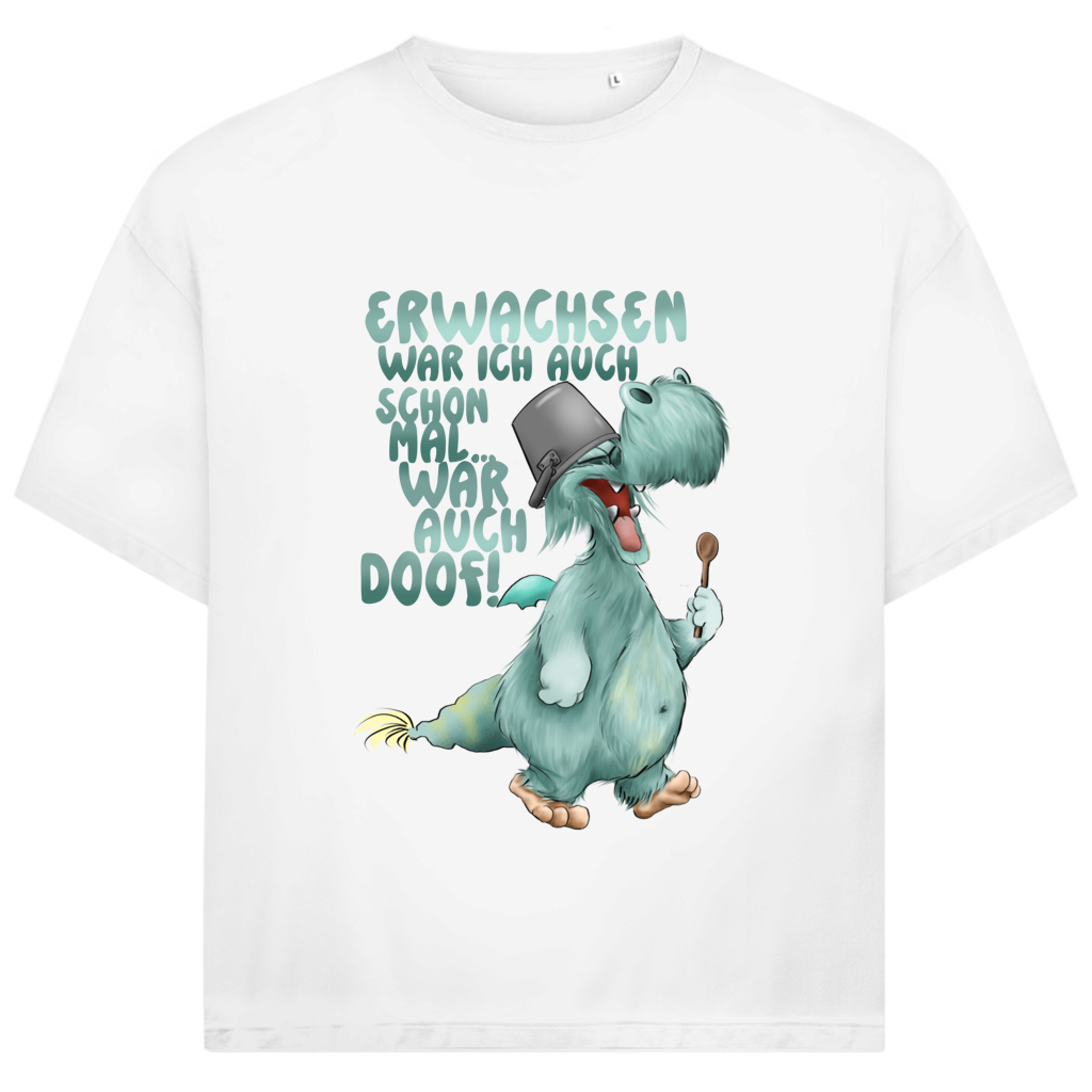 Jack and Jones Oversize T-Shirt Erwachsen war ich auch schon mal... war auch doof
