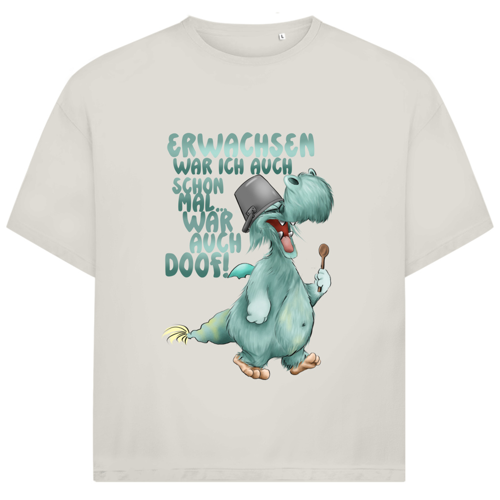 Jack and Jones Oversize T-Shirt Erwachsen war ich auch schon mal... war auch doof