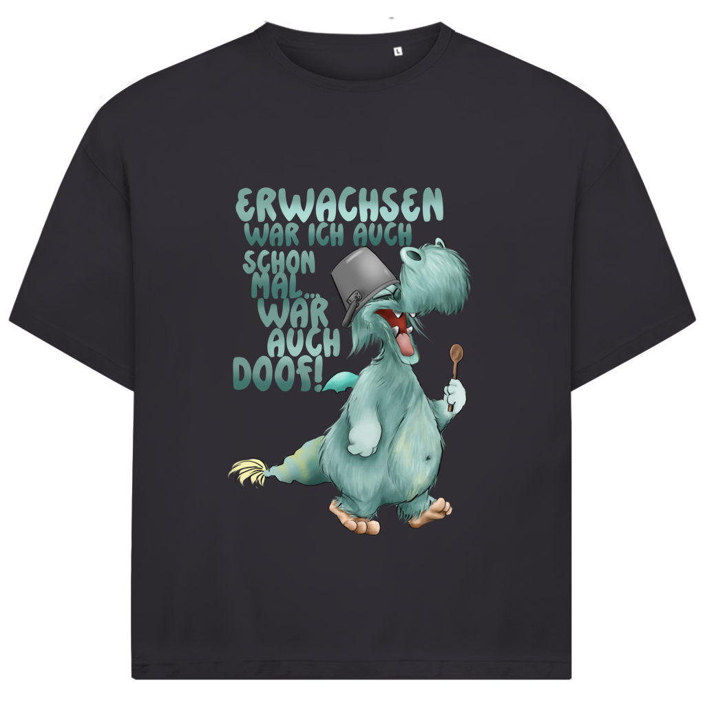 Jack and Jones Oversize T-Shirt Erwachsen war ich auch schon mal... war auch doof