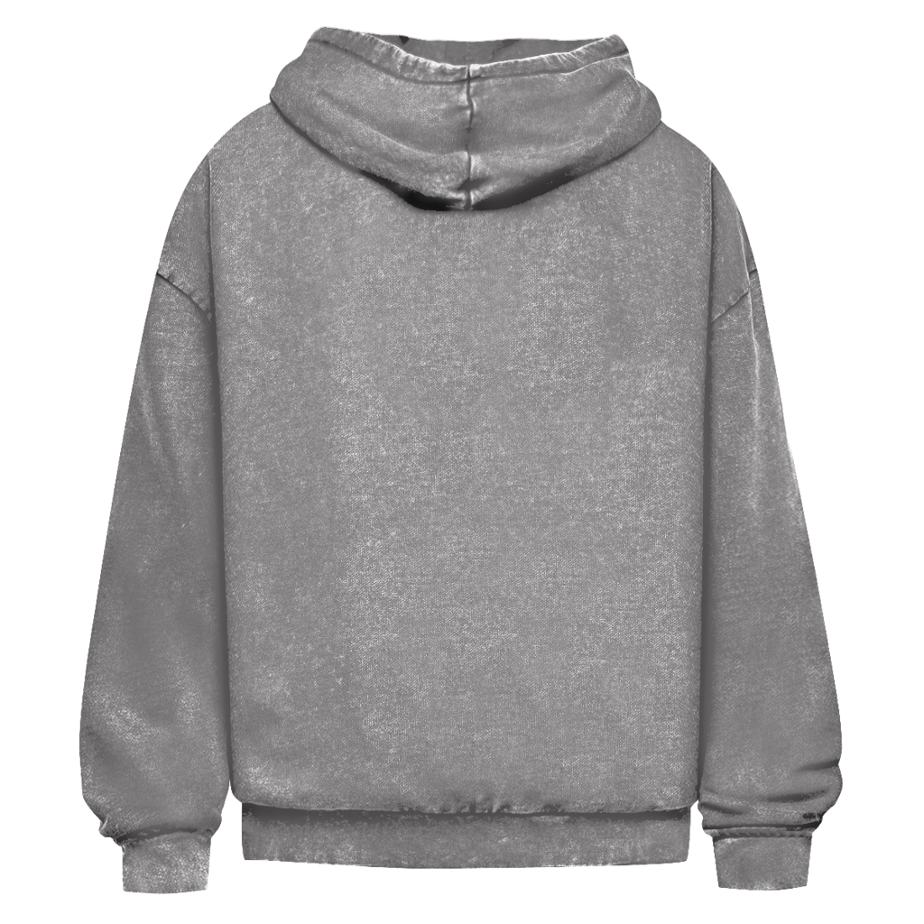 Oversize Washed Hoodie Erwachsen war ich auch schon mal... war auch doof