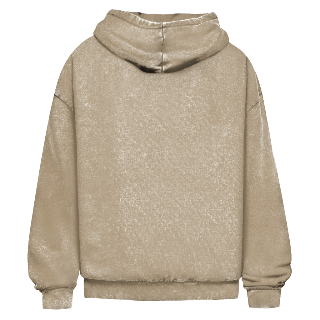Oversize Washed Hoodie Erwachsen war ich auch schon mal... war auch doof