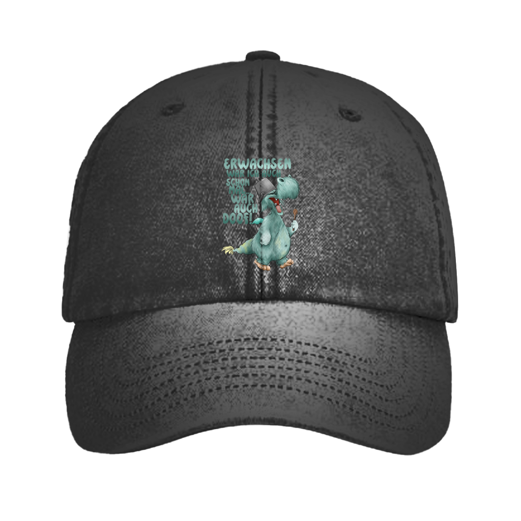 Vintage Cap Erwachsen war ich auch schon mal... war auch doof