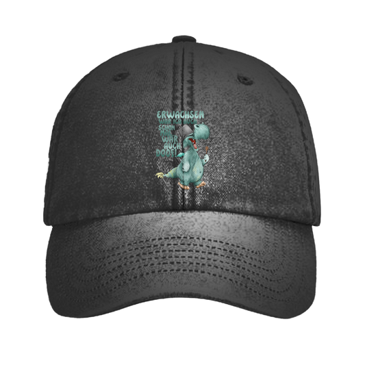 Vintage Cap Erwachsen war ich auch schon mal... war auch doof
