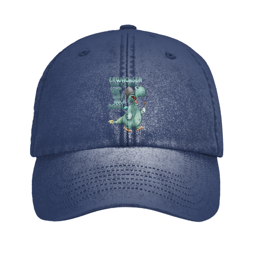 Vintage Cap Erwachsen war ich auch schon mal... war auch doof