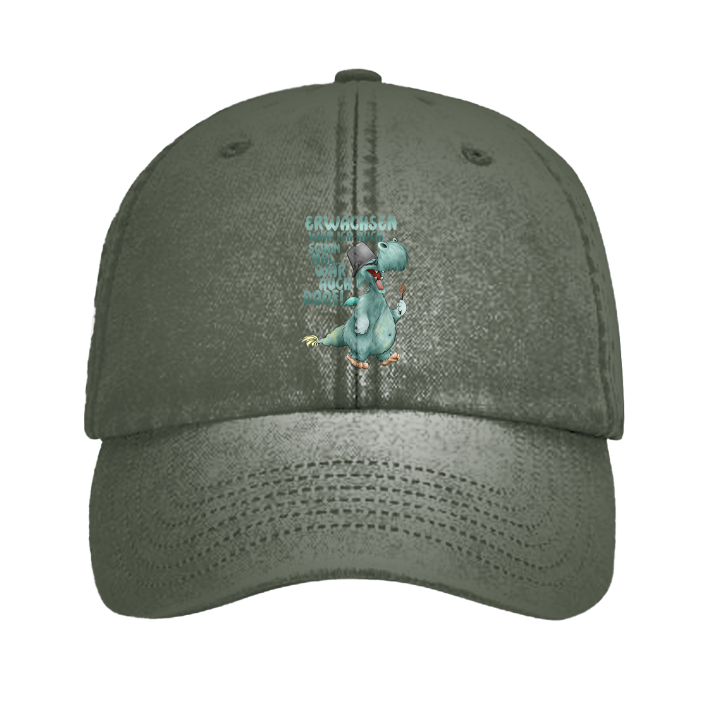 Vintage Cap Erwachsen war ich auch schon mal... war auch doof