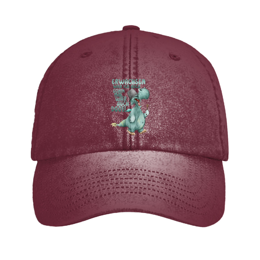 Vintage Cap Erwachsen war ich auch schon mal... war auch doof