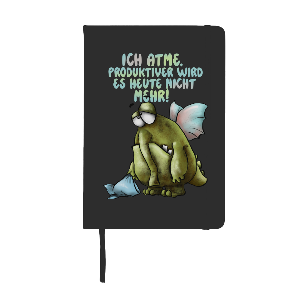 Notizbuch Ich atme. Produktiver wird es ... Design 1