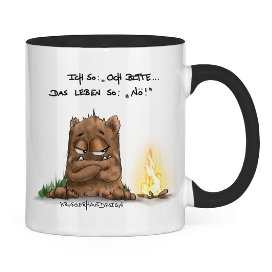 Tasse zweifarbig Ichso