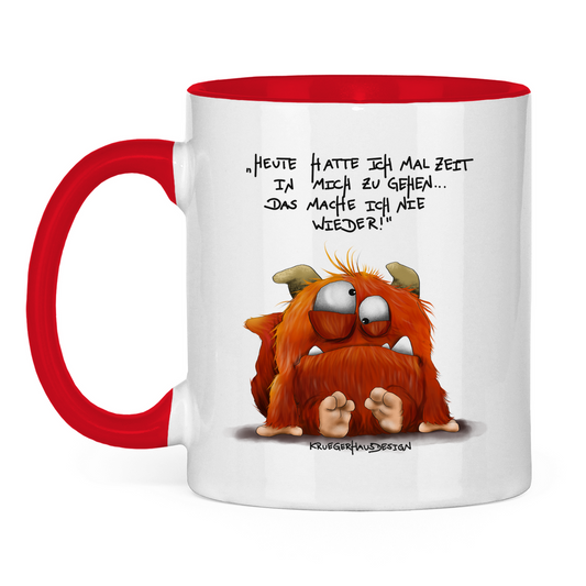 Tasse zweifarbig Heute hatte ich mal Zeit in mich zu gehen... Das mache...