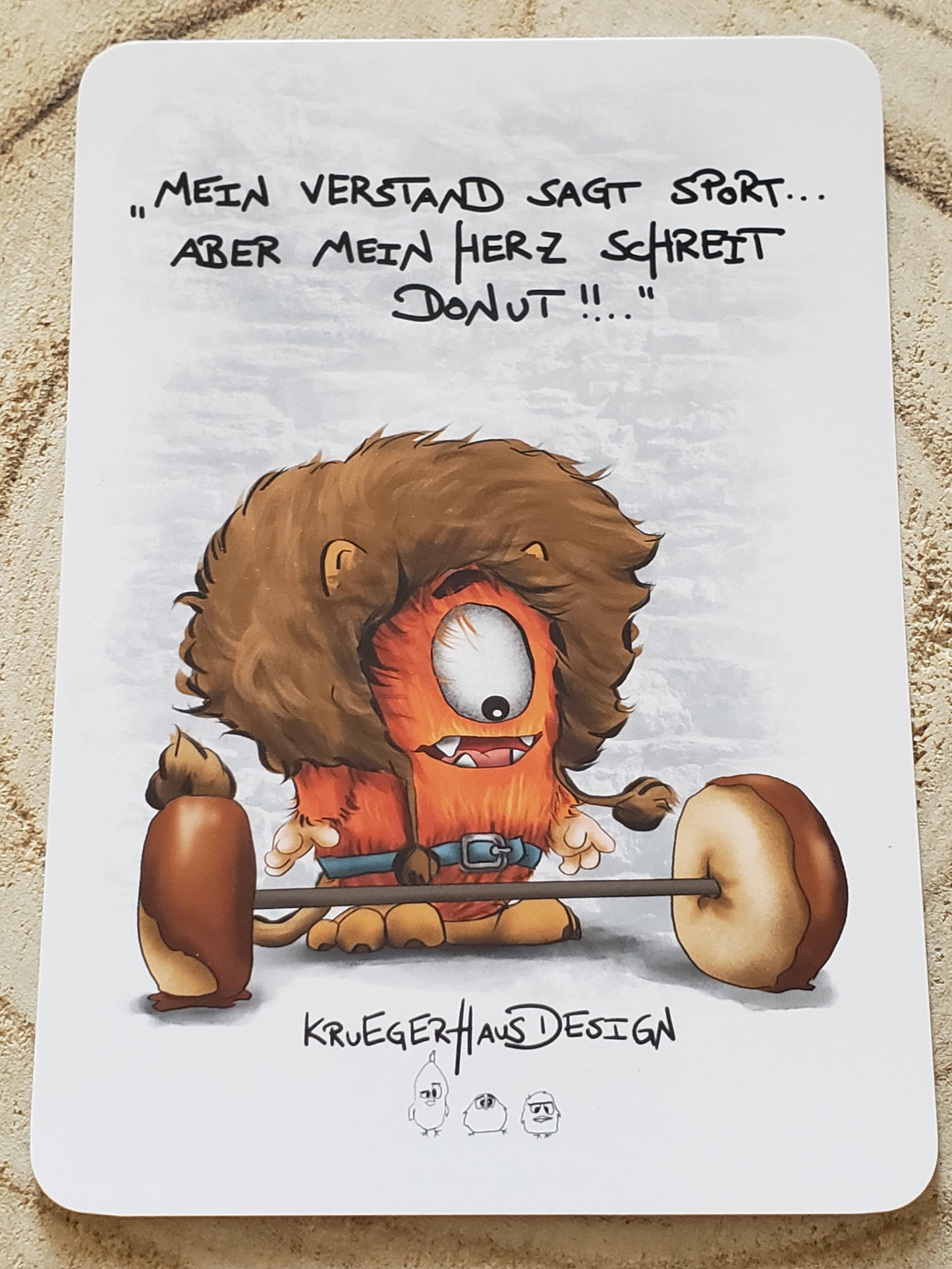 Postkarten Set Monster Kruegerhausdesign Juni 2024, 12 Postkarten