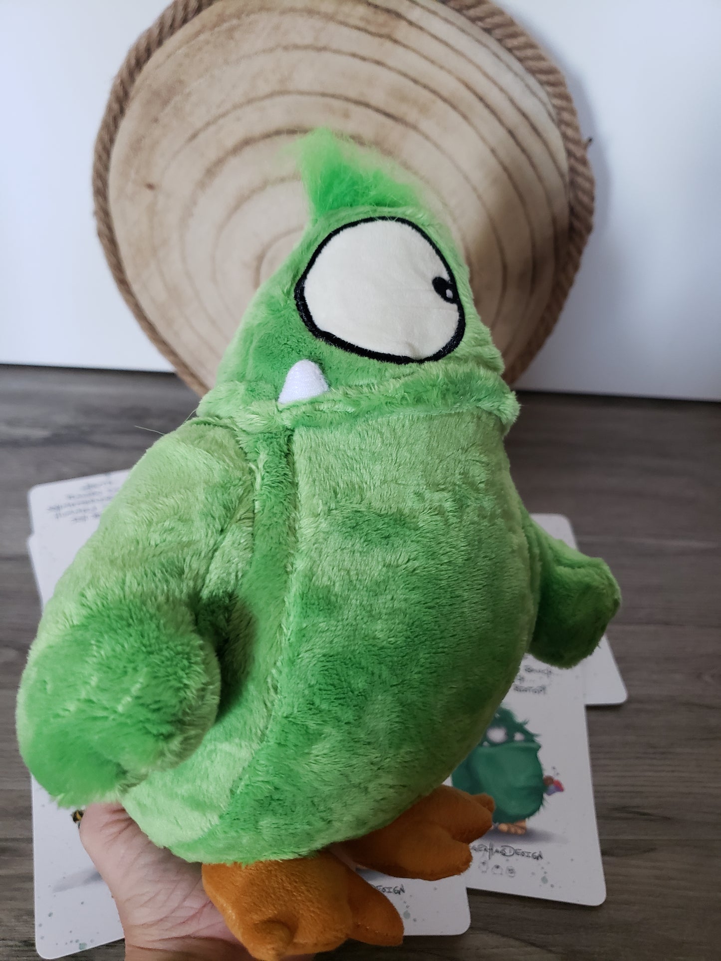 Kruegerhausdesign Stofftier, Plüschtier, Das Biotop Monster mit Flausen im Kopf, Pepe Monster