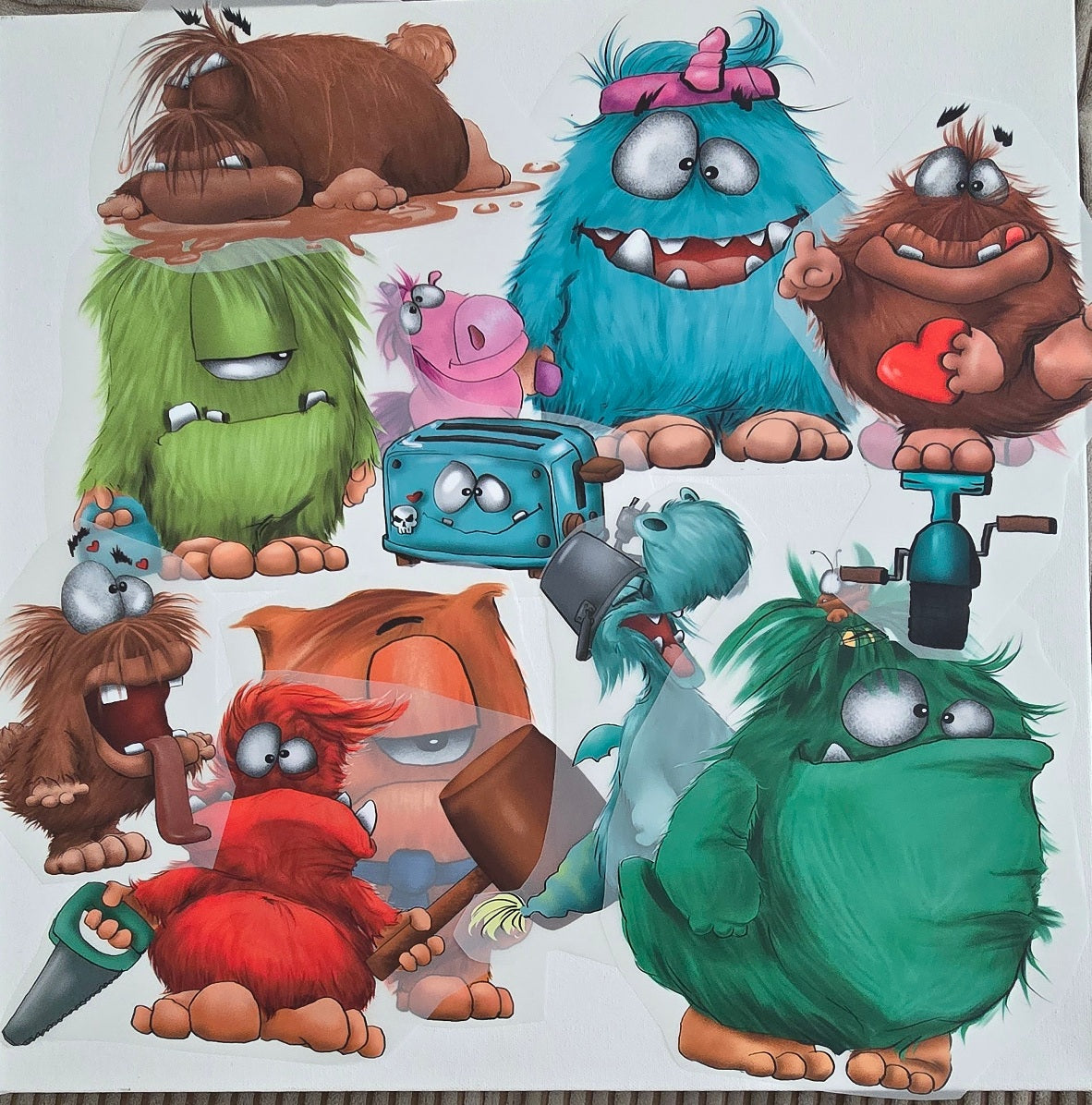 XXL Bügelbild-Paket – Verschiedene Motive | Final Sale, Box 25