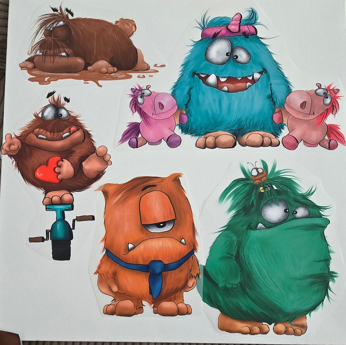 XXL Bügelbild-Paket – Verschiedene Motive | Final Sale, Box 25