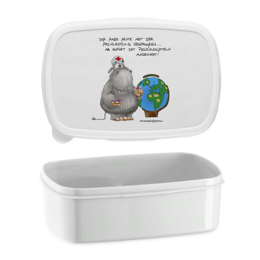 Lunchbox Ich habe heute mit der Heimleitung gesprochen. Ab sofort...