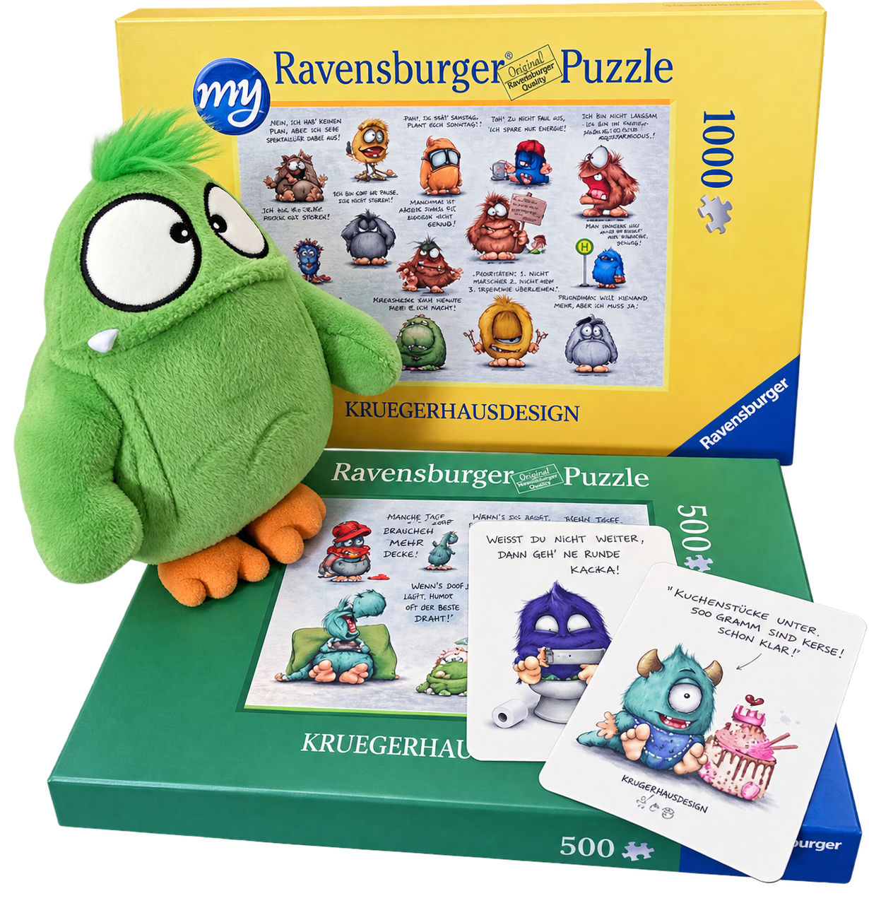 FINAL SALE | Pepe Puzzle-Bundle – Ravensburger Puzzle & Plüschmonster