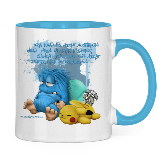 Tasse zweifarbig Ich kann es nicht austehen