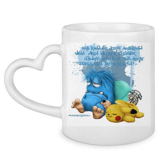 Tasse mit Herzhenkel Ich kann es nicht austehen