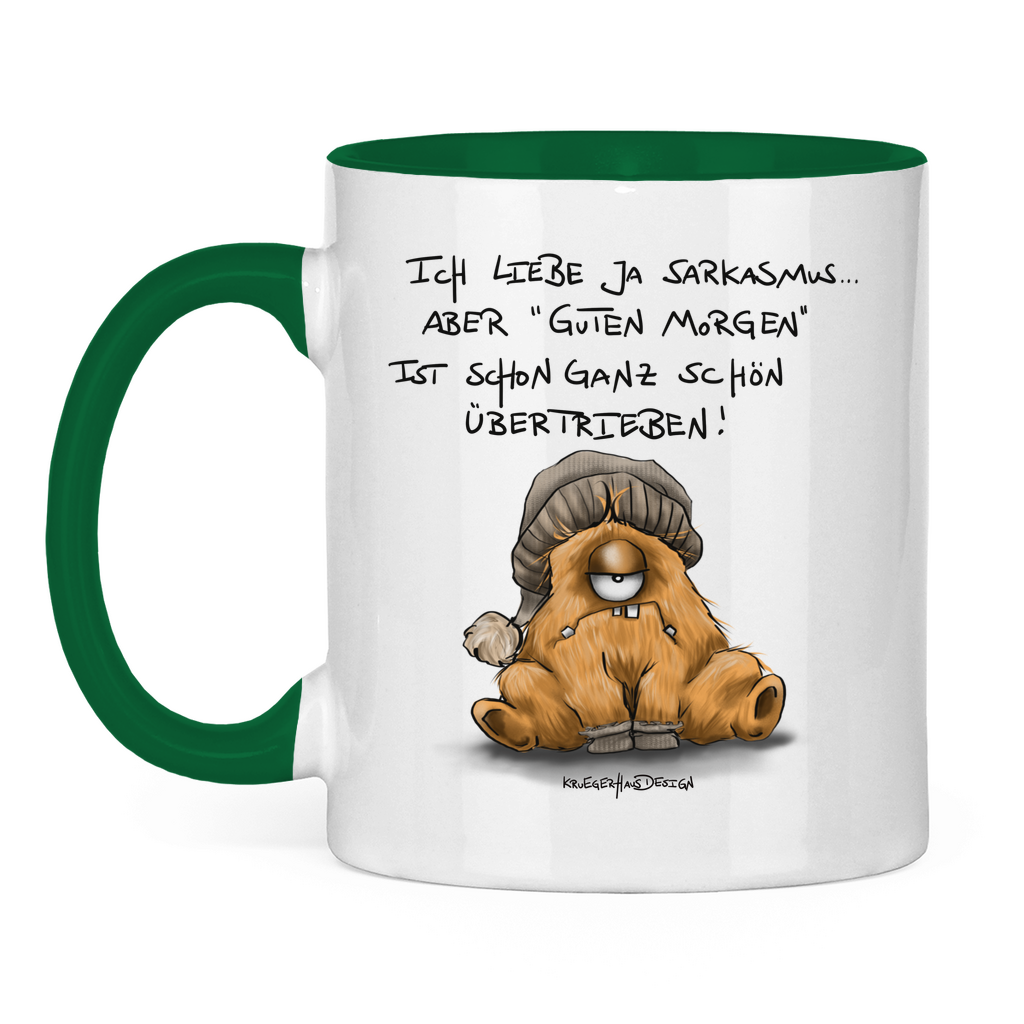 Tasse zweifarbig #Sarkasmus
