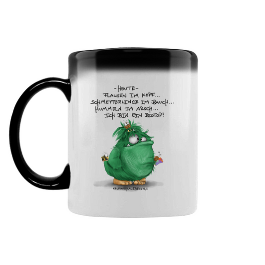 Zaubertasse Heute, Flausen im Kopf... Schmetterlinge im Bauch... Biotop