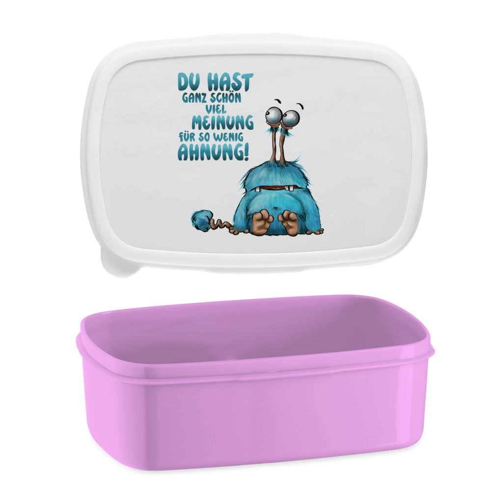 Lunchbox Du hast ganz schön viel Meinung für so wenig Ahnung!
