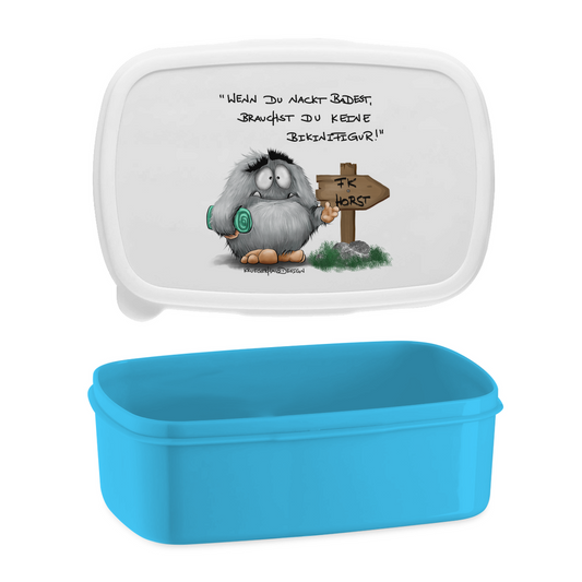 Lunchbox Wenn du nackt badest, brauchst du keine Bikinifigur!