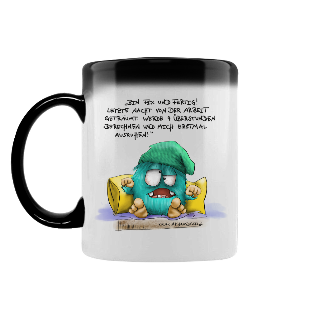 Zaubertasse Bin fix und fertig. Habe letzte Nacht von der Arbeit …